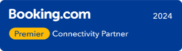 Booking.com connectivity partner badge
